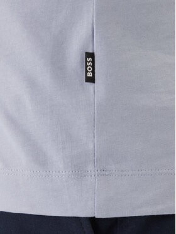 BOSS T-Shirt Thompson 01 50468347 Fioletowy Regular Fit