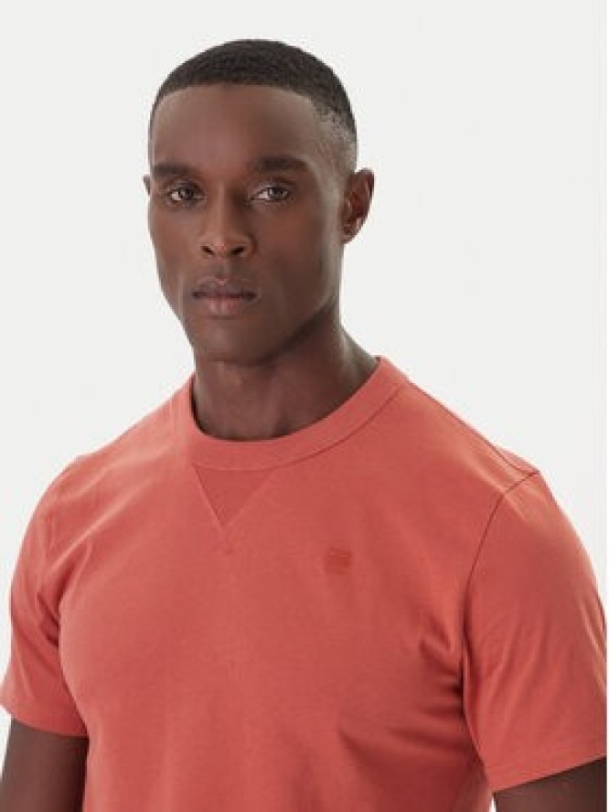 G-Star Raw T-Shirt Nifous D24449-336 Pomarańczowy Regular Fit