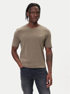 HUGO T-Shirt Dero222 50466158 Beżowy Regular Fit
