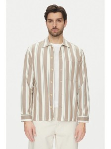 Marc O'Polo Koszula 522 7348 74184 Beżowy Relaxed Fit