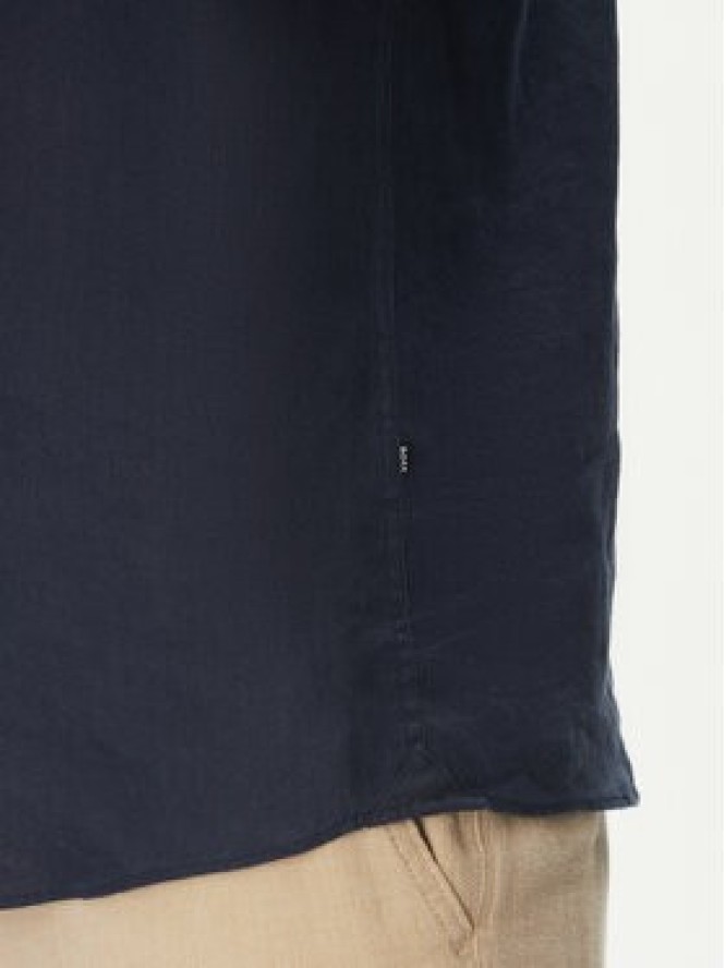 BOSS Koszula H-Roan 50539352 Granatowy Slim Fit
