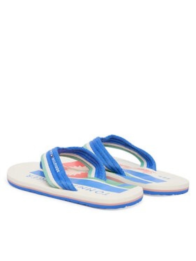 Tommy Hilfiger Japonki Patch Hilfiger Beach Sandal FM0FM05903 Niebieski
