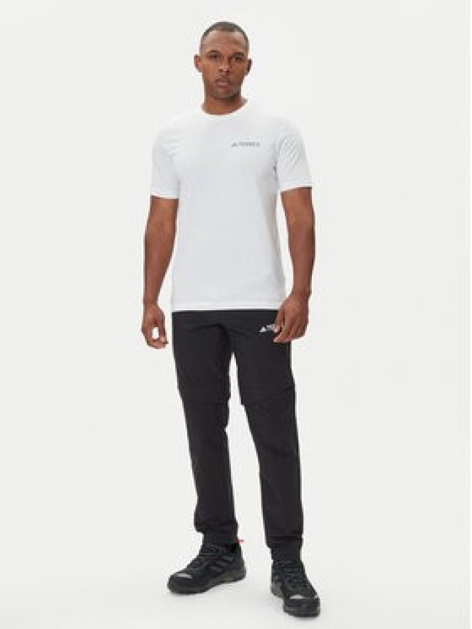 adidas T-Shirt Terrex Graphic JW3559 Biały Regular Fit