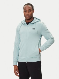 EA7 Emporio Armani Bluza 8NPM33 PJVRZ U9066 Niebieski Regular Fit