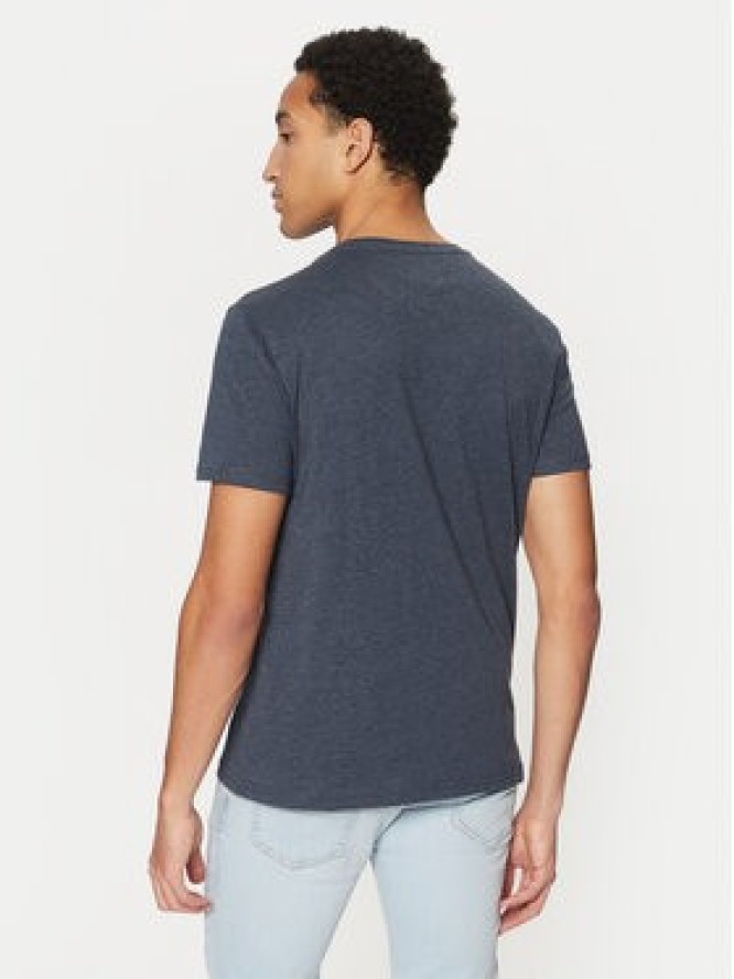 Tommy Jeans T-Shirt Jaspe DM0DM20364 Granatowy Slim Fit