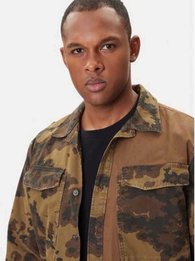 G-Star Raw Koszula Cargo Pkt D26900-D553 Zielony Regular Fit