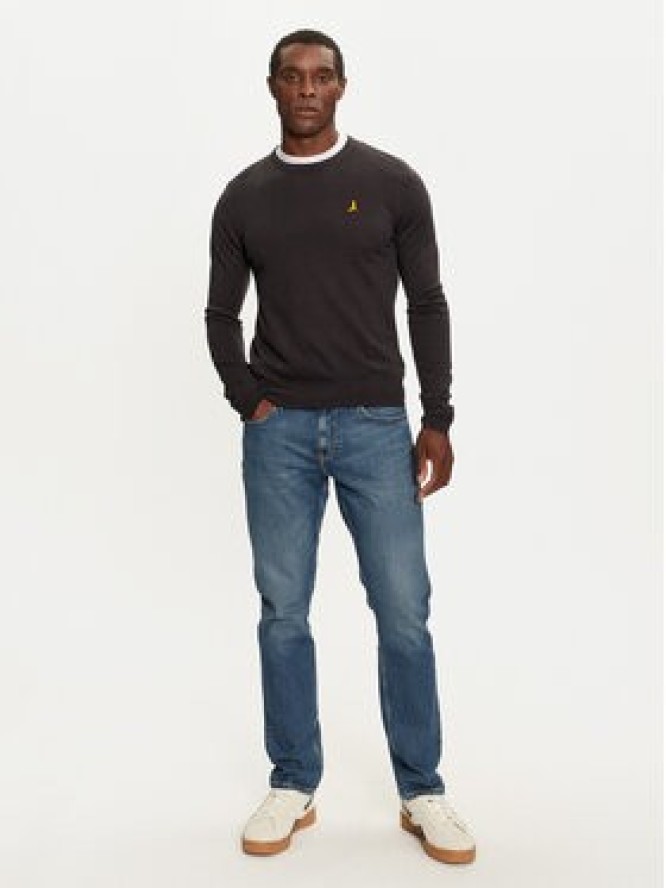 Brave Soul Sweter MK-230EINSTEIN2 Brązowy Regular Fit