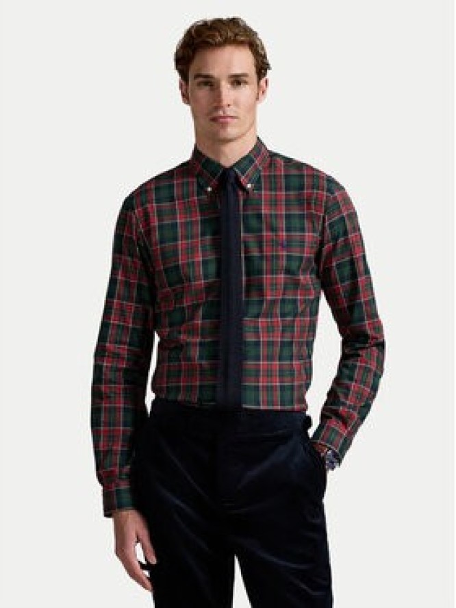 Polo Ralph Lauren Koszula 710953644008 Czerwony Custom Fit