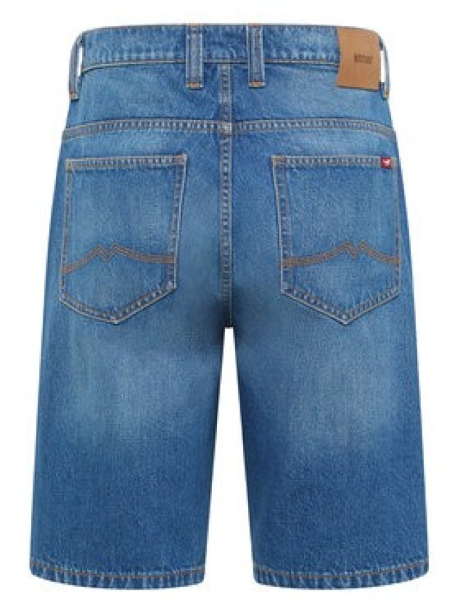 Mustang Szorty jeansowe Jackson 1016457 Niebieski Straight Fit