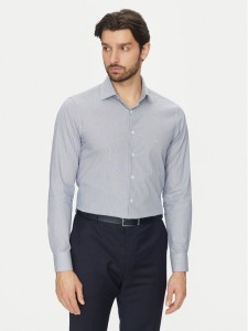 Michael Kors Koszula MK0DS01293 Niebieski Slim Fit