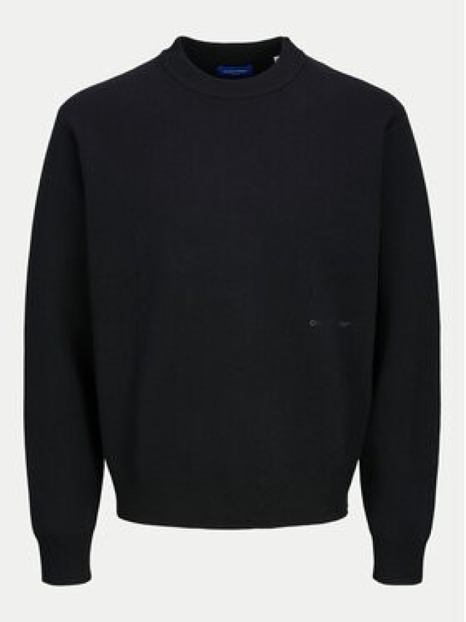 Jack & Jones Sweter 12261852 Czarny Loose Fit