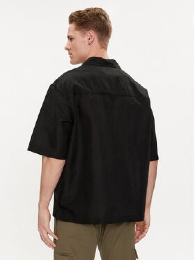 Calvin Klein Jeans Koszula J30J325173 Czarny Relaxed Fit