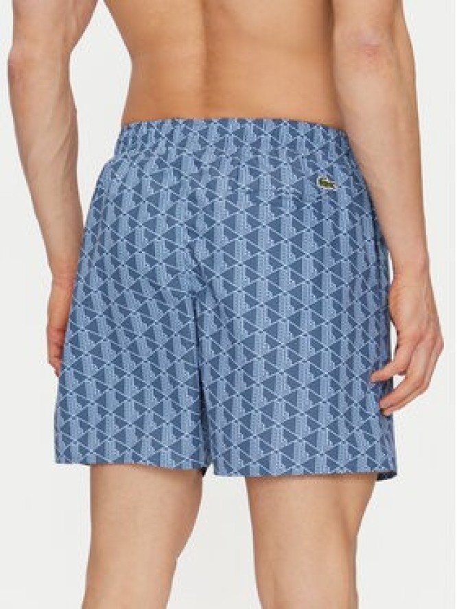 Lacoste Szorty kąpielowe MH9086 Niebieski Regular Fit