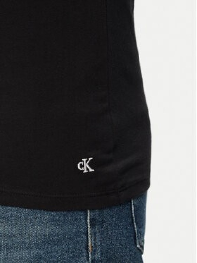 Calvin Klein Underwear Komplet t-shirtów LV00NB4186 Czarny Regular Fit