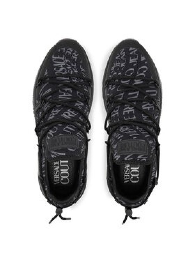 Versace Jeans Couture Sneakersy 79YA3SA6 ZSD06 U23 Czarny
