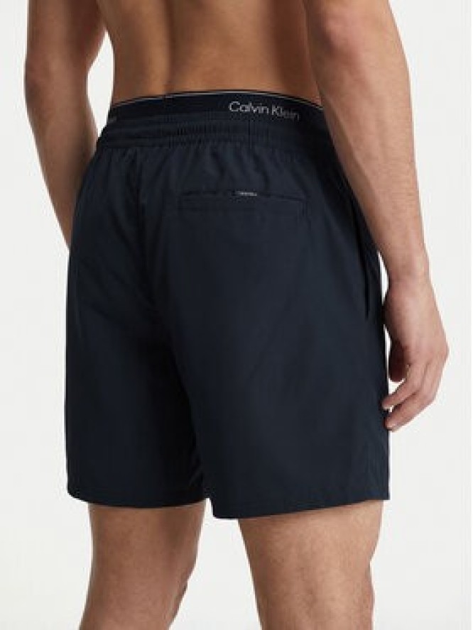 Calvin Klein Swimwear Szorty kąpielowe LV00N61023 Czarny
