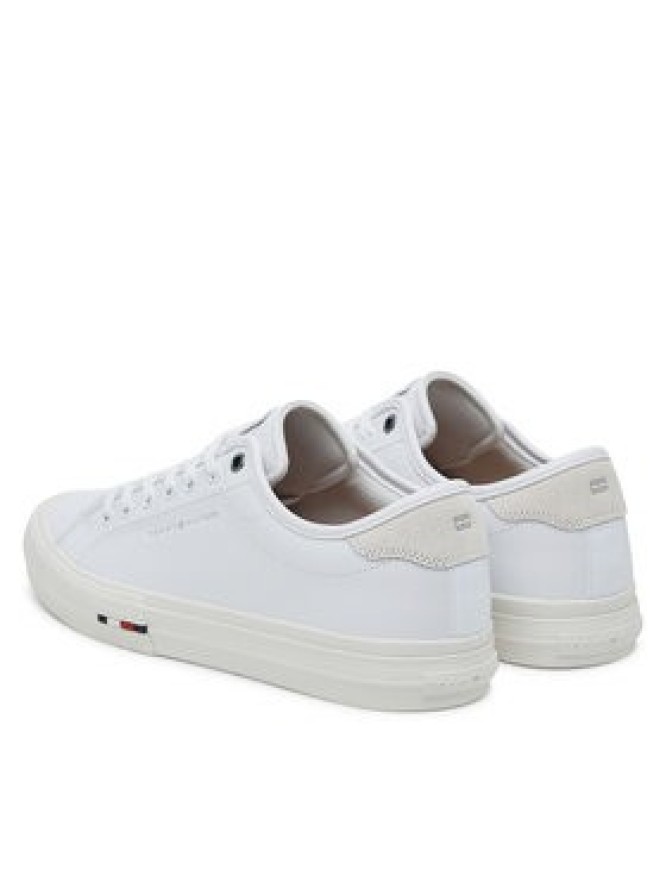 Tommy Hilfiger Tenisówki Th Hi Vulc Street Stitch FM0FM05645 Biały
