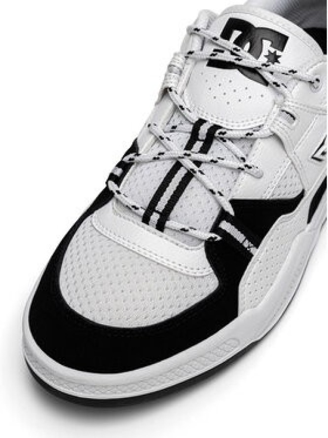DC Shoes Sneakersy CONSTRUCT ADYS100822-BKW Biały