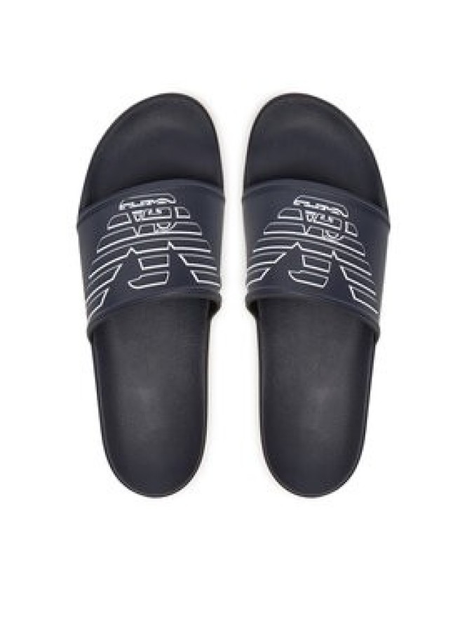 Emporio Armani Klapki XVPS11 XR273 K578 Granatowy