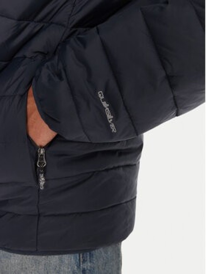 Quiksilver Kurtka przejściowa Scaly Hood EQYJK04189 Granatowy Regular Fit