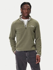 Napapijri Polar T-Dergana NP0A88UZ Zielony Regular Fit