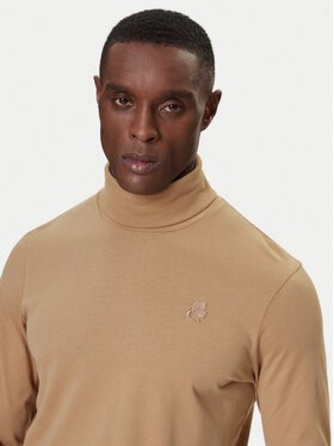 KARL LAGERFELD Golf 755023 554226 Beżowy Regular Fit