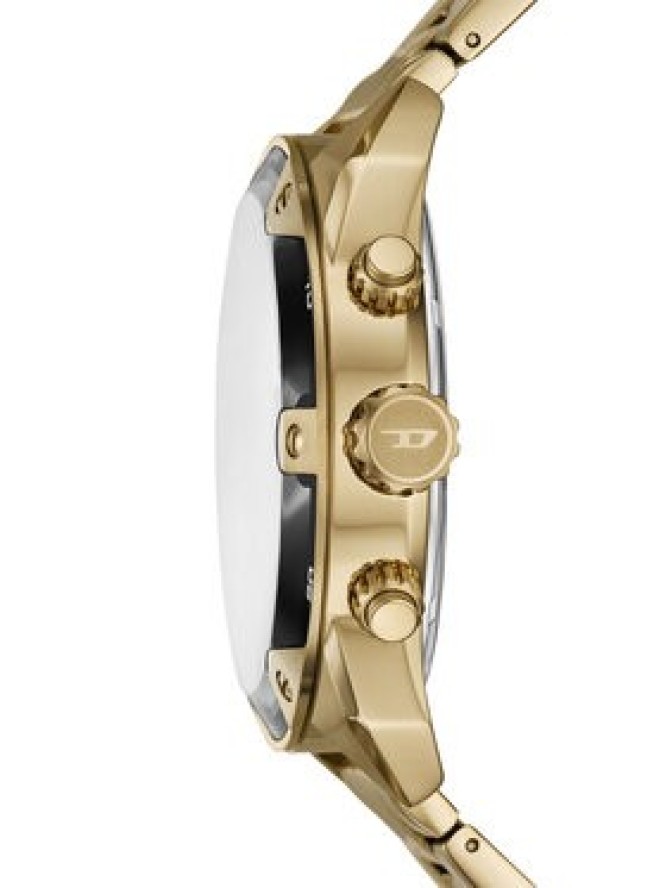 Diesel Zegarek Spiked DZ4685 Złoty