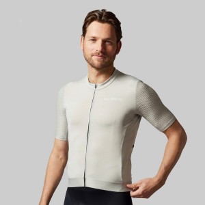 Intermediate Koszulka rowerowa szosowa męska krótki rękaw