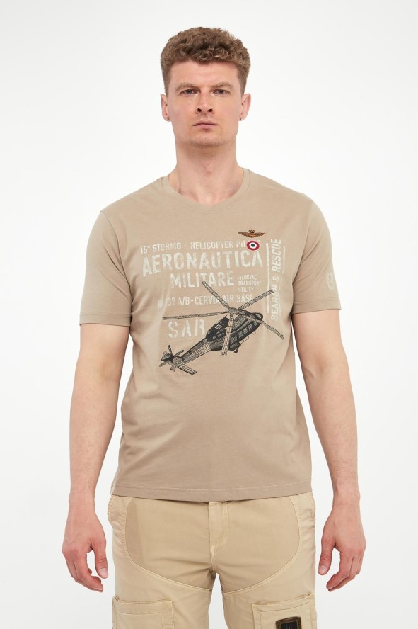 T-shirt męski AERONAUTICA MILITARE