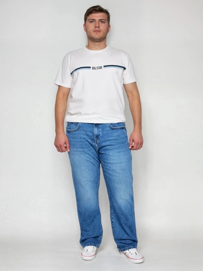 Jeansy męskie niebieskie Brandon 380