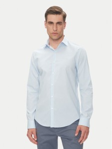Calvin Klein Koszula LV019EU013 Błękitny Slim Fit