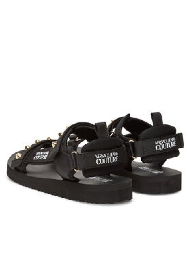 Versace Jeans Couture Sandały 78YA3S7C Czarny