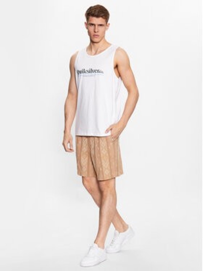 Quiksilver Szorty sportowe Taxeryd EQYWS03769 Beżowy Regular Fit