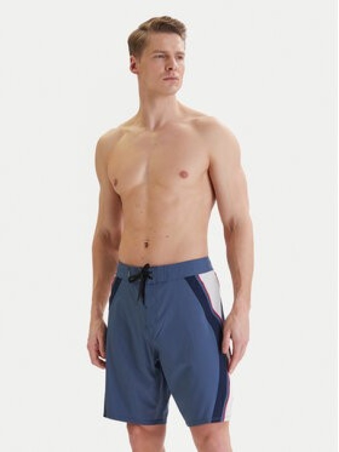 Quiksilver Szorty kąpielowe Mercury Panel 20" EQYBS04896 Niebieski Regular Fit