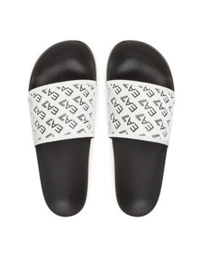 EA7 Emporio Armani Klapki 7X000109 AF15125 F0043 Biały