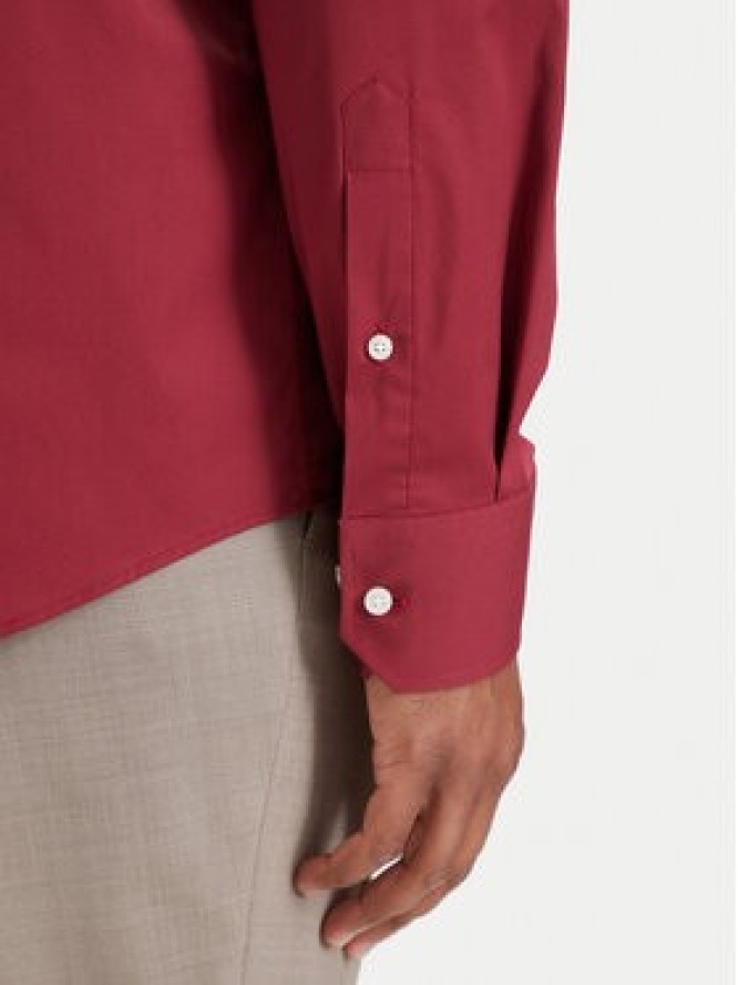 BOSS Koszula 50473265 Czerwony Regular Fit