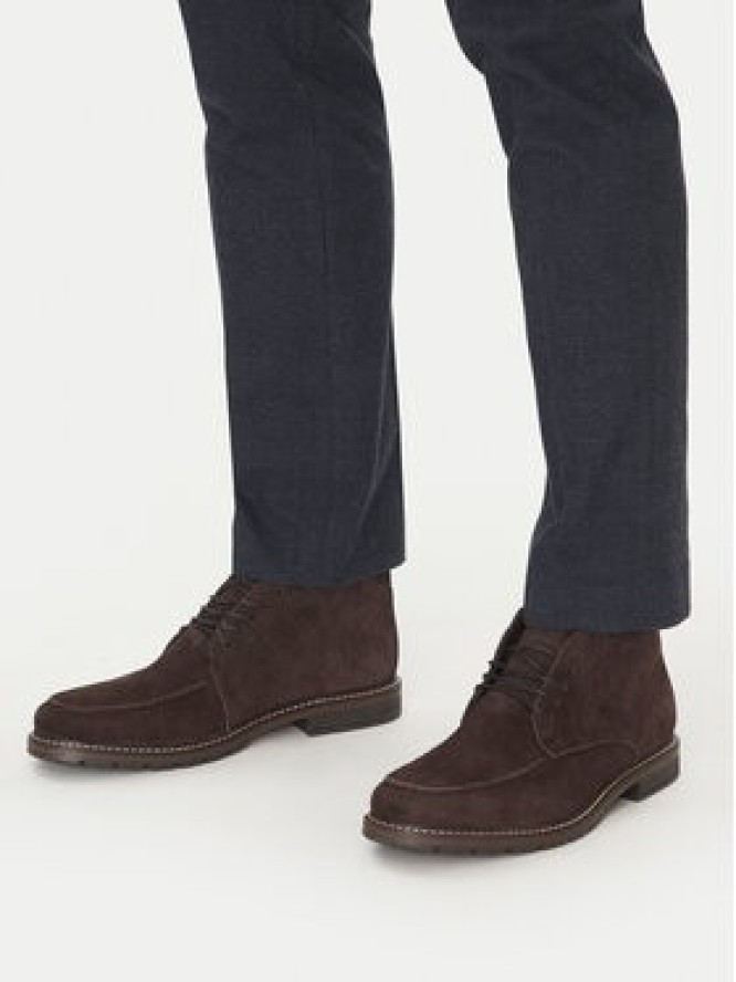 Rieker Trzewiki 13700-25 Brązowy