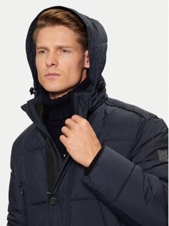 Bugatti Kurtka zimowa 670613 61044 Granatowy Regular Fit