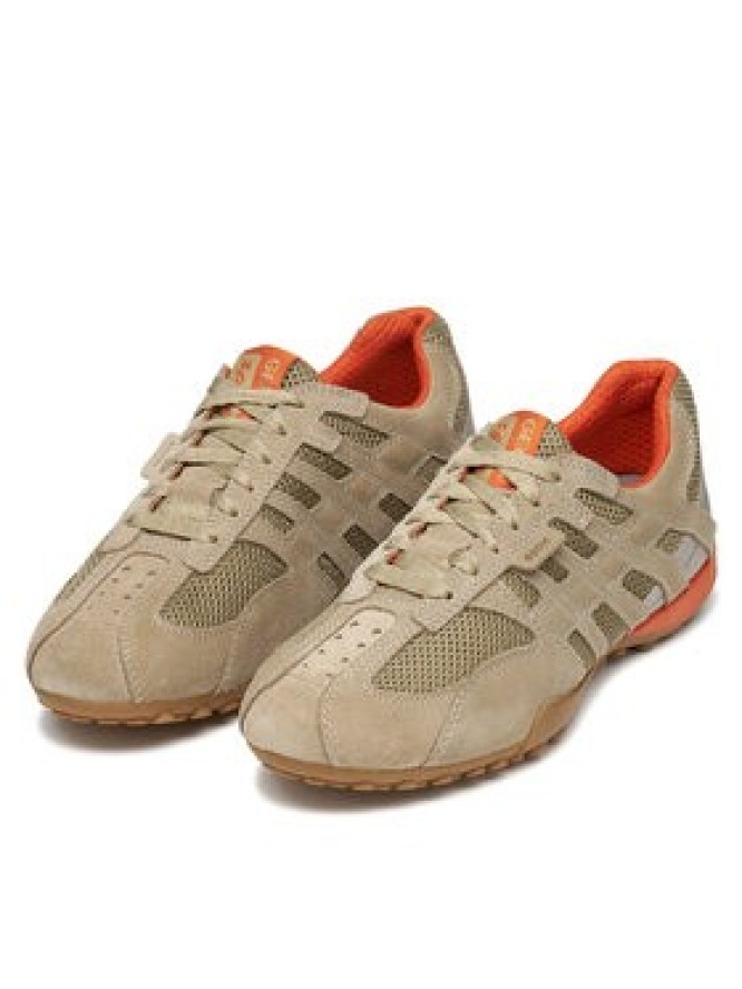 Geox Sneakersy U Snake Original U55MNA 02214 C5004 Beżowy