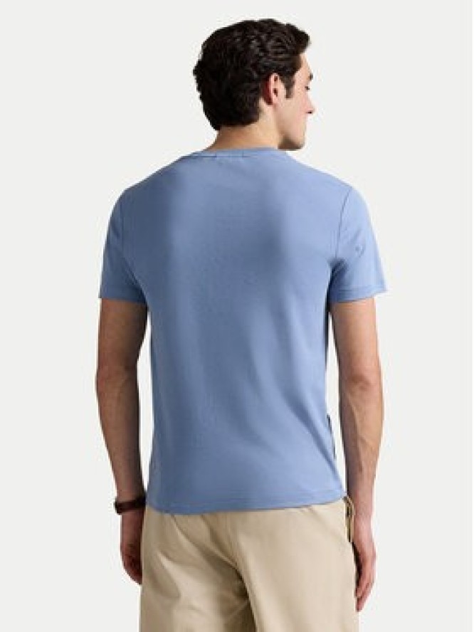 Polo Ralph Lauren T-Shirt 710740727095 Niebieski Custom Slim Fit
