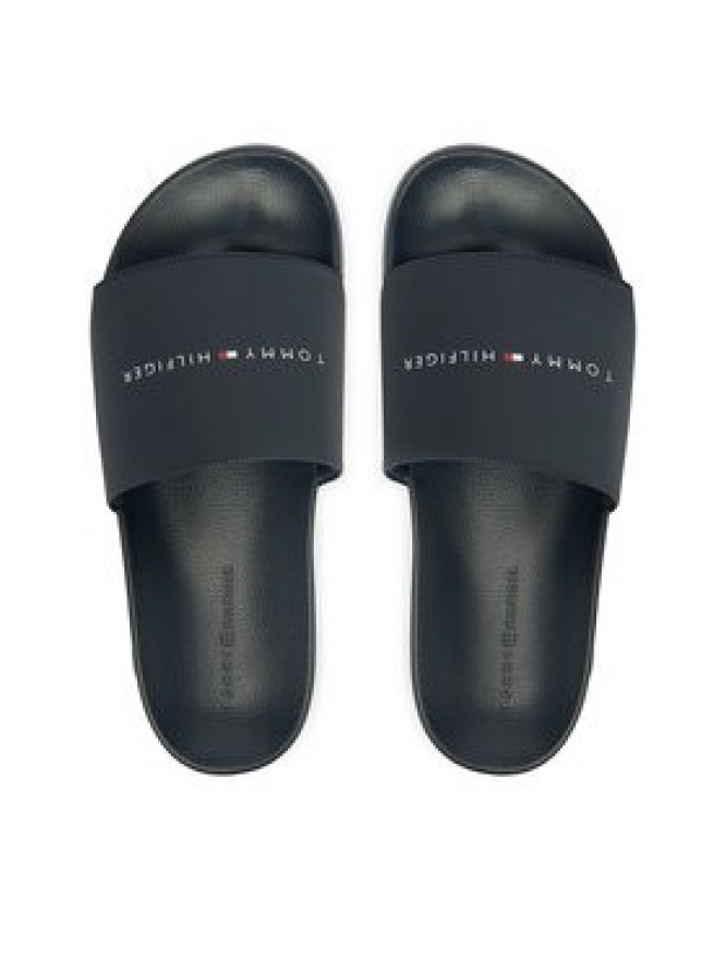 Tommy Hilfiger Klapki FM0FM05799 Granatowy