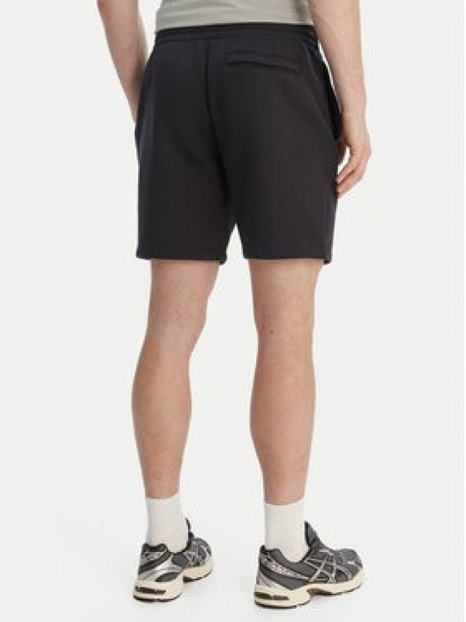 Under Armour Szorty sportowe UA Icon Fleece 1380377 Czarny Regular Fit