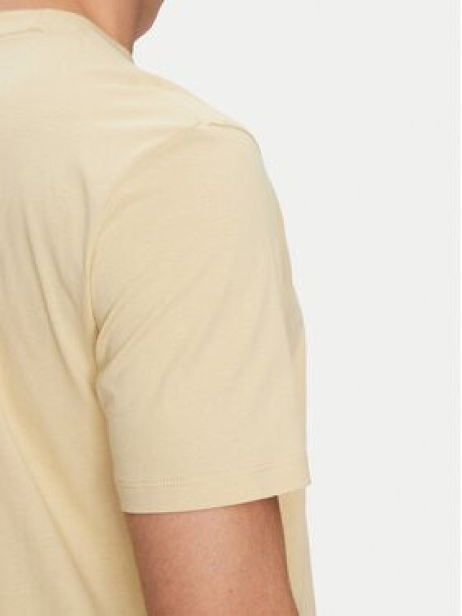 HUGO T-Shirt Dero222 50466158 Beżowy Regular Fit