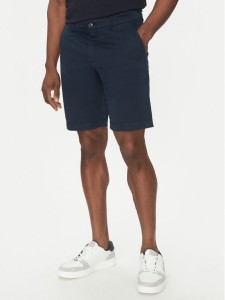 Hechter Paris Szorty materiałowe 26664 151365 Granatowy Regular Fit