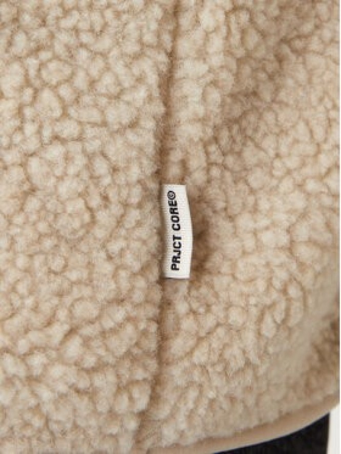 Jack & Jones Bluza Flare Teddy 12285678 Beżowy Relaxed Fit