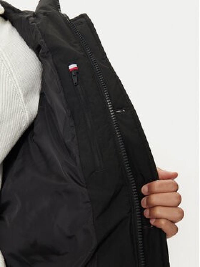 Tommy Hilfiger Kurtka zimowa Essential MW0MW37483 Czarny Regular Fit