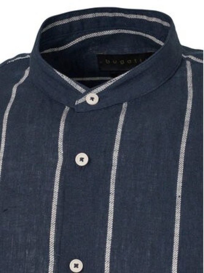 Bugatti Koszula 9550-78954C Granatowy Casual Fit