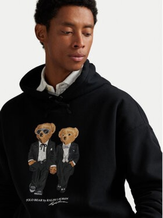 Polo Ralph Lauren Bluza 710981802001 Czarny Relaxed Fit