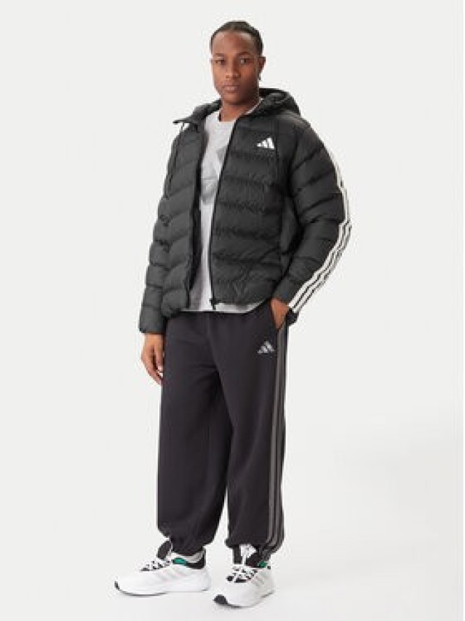 adidas Kurtka zimowa Essentials Climawarm 3-Stripes JM8355 Czarny Regular Fit