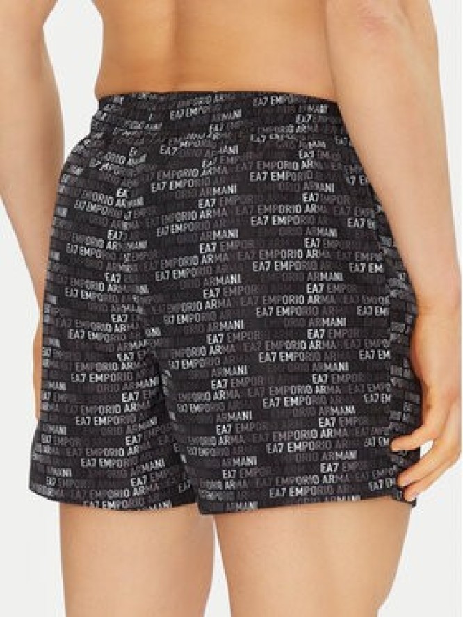 EA7 Emporio Armani Szorty kąpielowe 7M000510 AF13059 MC085 Czarny Regular Fit